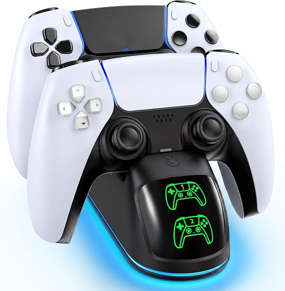 PS5 Controller Charger Station for PlayStation 5 Dual & Edge Controllers