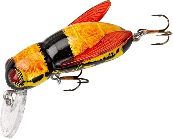 Rebel Lures Bumble Bug Topwater / Crankbait Fishing Lure, 1 1/2 Inch, 7/64 Ounce