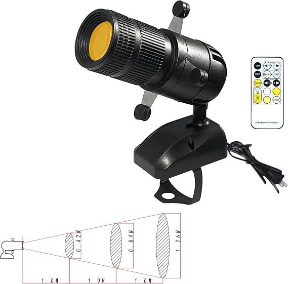 LED Shapeable Spotlight with Adjustable Stand, spot Light for Gallery,musum,Concert,Stage