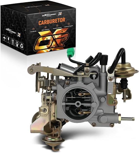 maXpeedingrods 2 Barrel Carburetor Compatible with Toyota Corolla (EE80)1984-1987, 2E Corolla 1985-1999, Tercel, Corsa, Starlet 1984-1990, Replace# 2110011191, 21100-11191, Manual Choke, for Car
