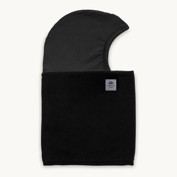 Turtle Fur Shellaclava Premium Micro Fur Fleece Neck Warmer Helmet Liner Winter Balaclava Hood