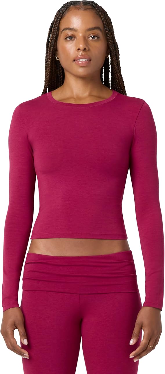 Florence by Mills Women's Softie Cotton Long Sleeve Top
