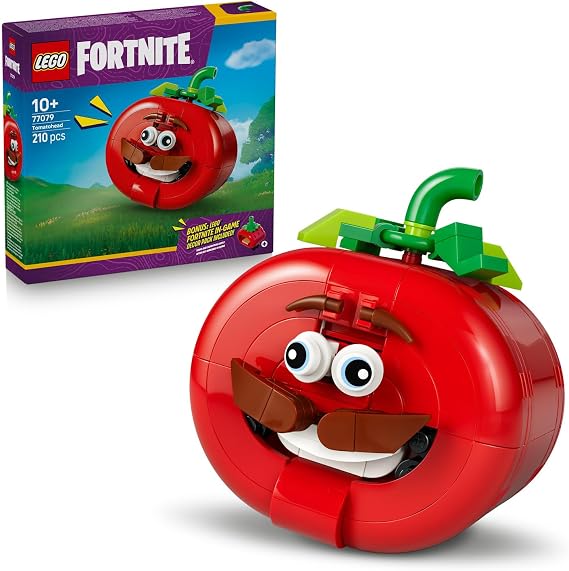 LEGO Fortnite Domates Kafa 77079 | 10 Yaş ve Üzeri Kız ve Erkek Çocuklar için Figür İçeren Oyuncak Yapım Seti, Video Oyunu Hediye Fikri (210 Parça)