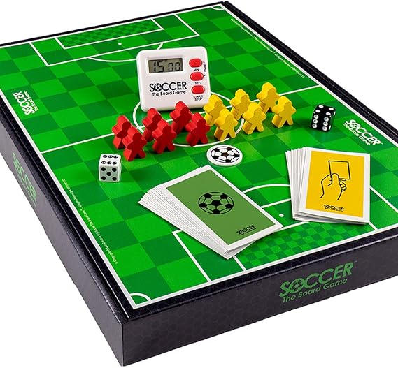 Soccer the Board Game 2 Player Fast paced Game Great Gift for Your Soccer Enthusiast