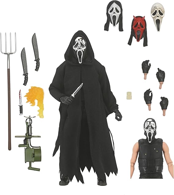 NECA Ghost Face - 7" Scale Action Figure - Ultimate Ghost Face Inferno