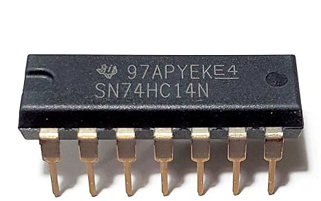 SN74HC14N SN74HC14 74HC14 Hex Schmitt-Trigger Inverters Breadboard-Friendly IC DIP-14 (Pack of 20)