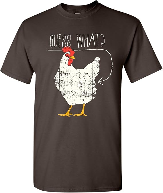 Guess What? Chicken Butt! Basic Cotton T-Shirt