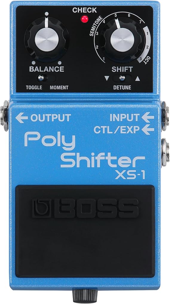 BOSS XS-1 Poly Shifter Compact Pitch Shifting Pedal