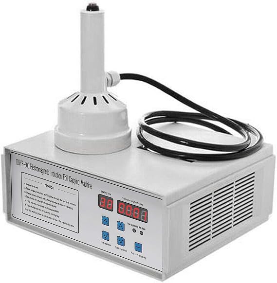 Portable Handheld Induction Sealer 20mm-100mm 110V Induction Sealing Machine White Bottle Cap Sealing Machine