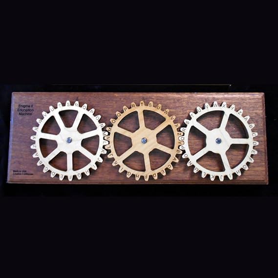 Enigma II Encryption Machine Size Large - Encode and Decode Secret Messages