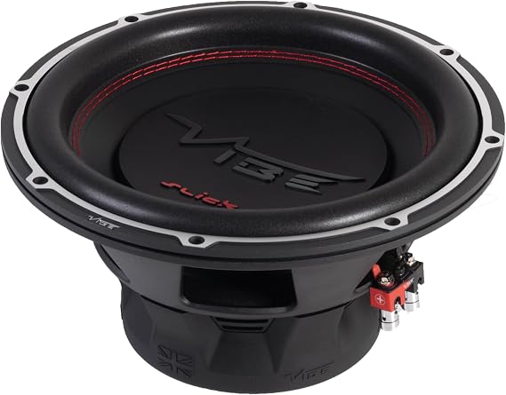 Proscenium Vibe Slick 12" Subwoofer - Loud, Powerful Bass with 500W RMS, 1500W Peak Power, 3000W Max SPL, Dual 2 Ohms, Competition Level Sound, Easy Installation, SLICK12D2-V3