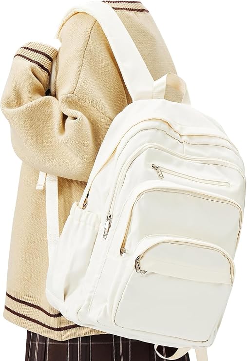 College Backpack For Women Men,High School Backpack with Lots of Pockets