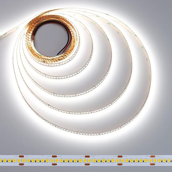 JOYLIT 24V LED Strip 5000K Daylight White 16.4FT 838LM/FT Indoor UL Listed