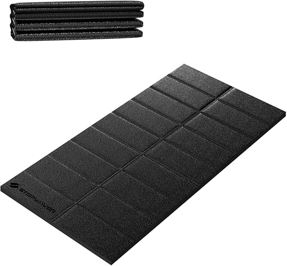 Treadmill Mat for Carpet Floor, 180x80x0.6CM Foldable Walking Pad Mat