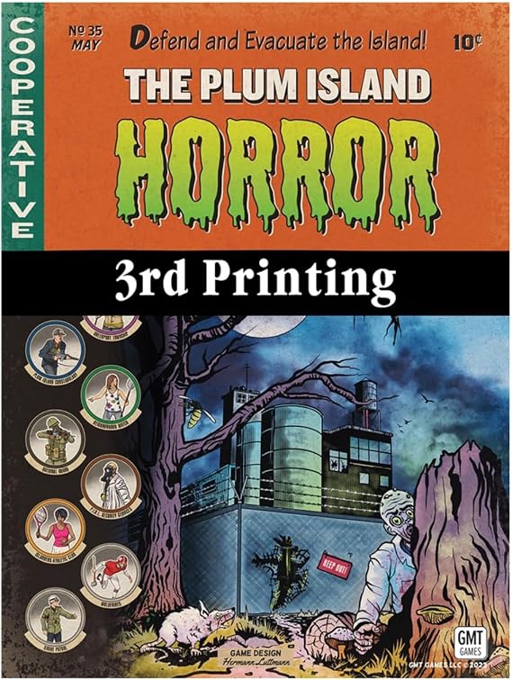 GMT Games Plum Island Horror