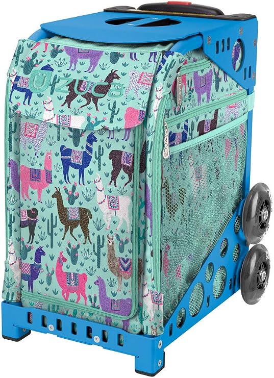 ZUCA Sport Bag - Llama Rama (Blue Frame)