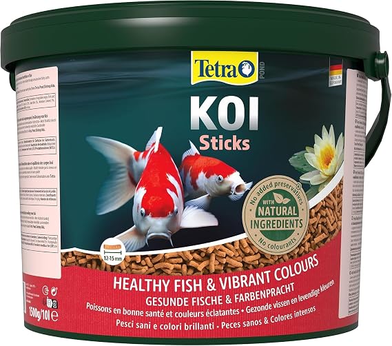 Tetra Pond Koi Sticks Balık Yemi, 10 Litre