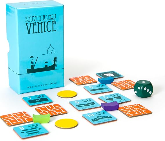 Oink Games, Souvenirs from Venice, Tile Based Board Game