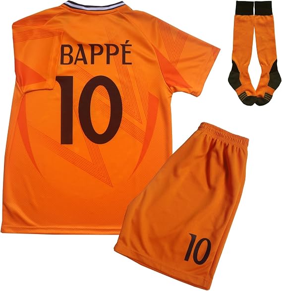 ORGBRAIN 2024/2025 Away #10 Soccer Jersey Short Socks Football Youth Sizes
