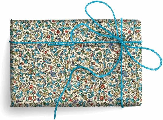 Kartos Medicea Italian Wrapping Paper, Folded