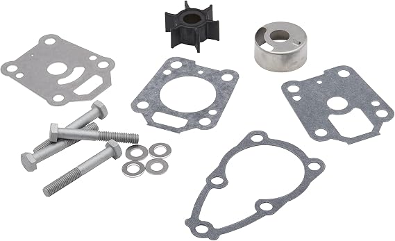 Quicksilver 8M0155395 Water Pump Impeller Repair Kit For Mercury 4 Through 6 Horspower 4-Stroke Outboards