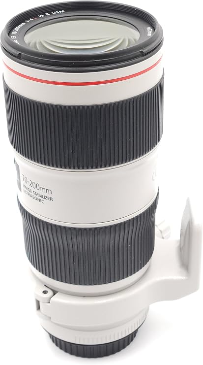 Canon EF 70-200mm f/4L IS II USM Lens for Canon Digital SLR Cameras, White - 2309C002