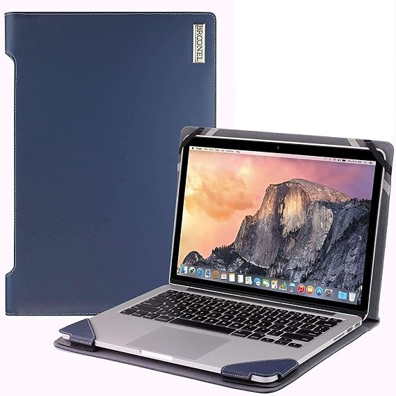 Profile Series - Blue Leather Laptop Case - Compatible with PINSTONE 15.6" Laptop