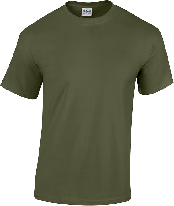 Gildan Men's Short Sleeve 4-Pack Cotton Jersey T-Shirt