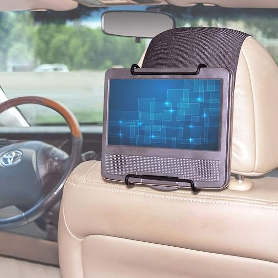 TFY Car Headrest Mount for Portable DVD Player