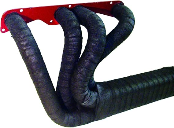 Thermo-Tec 11153 1" X 15' Black Graphite Wrap