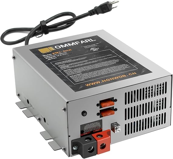 Generic RV Converter | 45 Amp DC Power Converter | 3 Stage Smart Battery Charger | PM3-45LK
