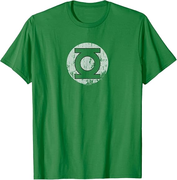 Green Lantern Distressed Lantern Logo T-Shirt