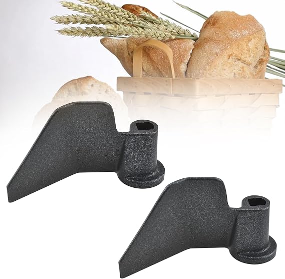 2 Pcs Bread Maker Kneading Paddle, Stainless Steel Non Stick Blade