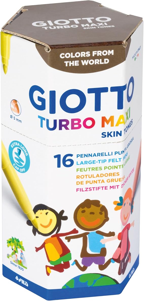 Giotto Turbo Maxi Skin Tones