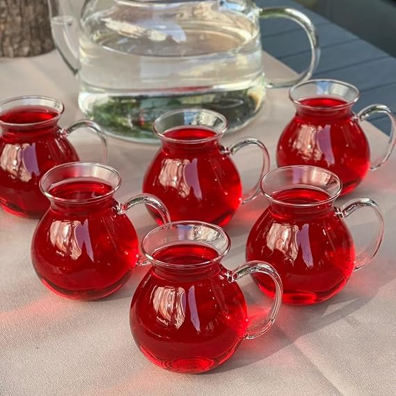 AROW Borosilikat Çay Bardağı 6 Parça
