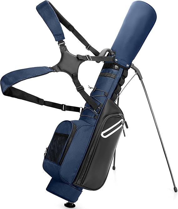 GOBUROS Lightweight Golf Bag with Stand for Par 3 Courses and Driving Range