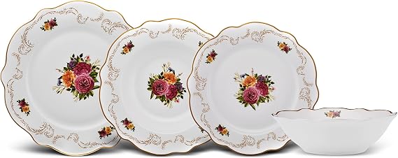 Karaca Antique 24 ParÇa 6 KİŞİlİk Porselen Yemek Takimi