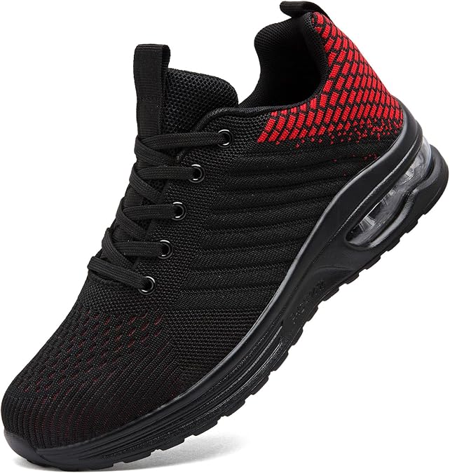 Running Shoes Men's Trainers Athletic Sneakers Lightweight Breathable Walking Sports Tennis Shoes