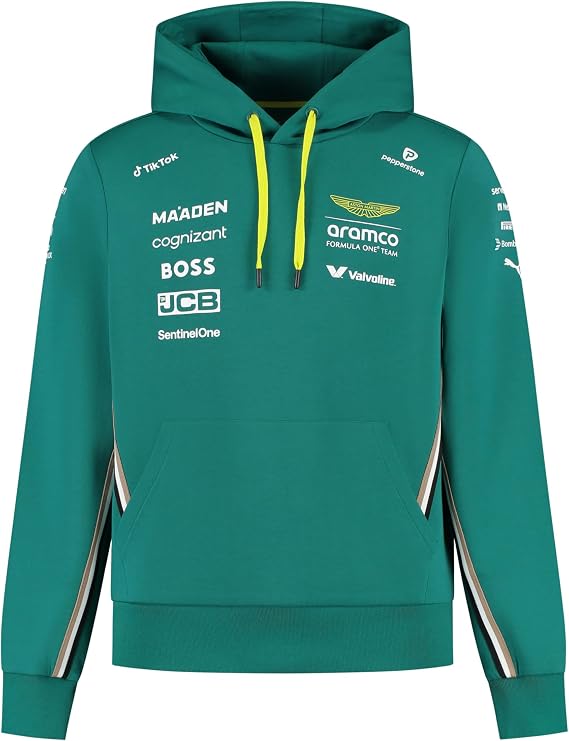 Aston Martin F1 2025 Men's Drivers Hoody Green