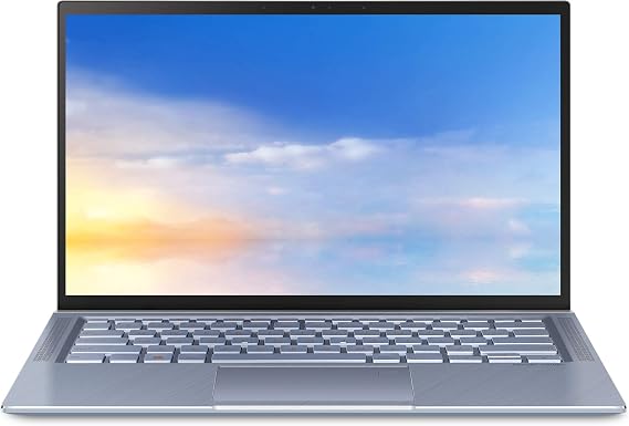 ASUS ZenBook 14 Ultra Thin and Light Laptop, 4-Way NanoEdge 14 FHD, Intel Core i7-10510U, 8GB RAM, 512GB PCIE SSD, NVIDIA GeForce MX250, Windows 10 Home, Utopia Blue, UX431FL-EH74