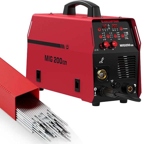 ARCCAPTAIN 200A Welding Machine & ER308L TIG Filler Rod