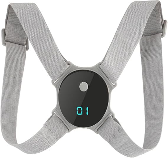 Smart Posture Corrector, Adjustable Soft Comfortable Back Straightener with Smart Sensor Vibration Reminder for Kids and Adults, Back Brace Posture Corrector