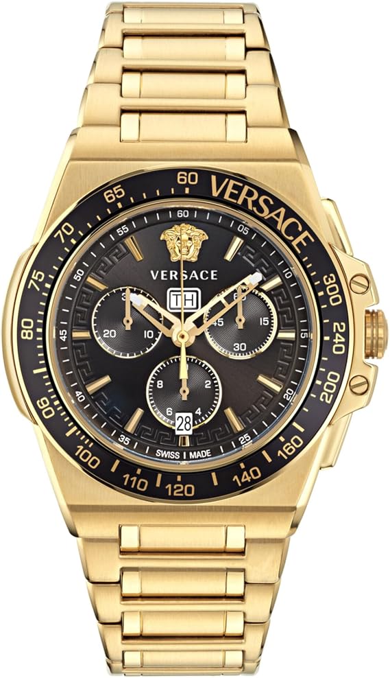 Versace Greca Extreme Chrono Silicone Watch