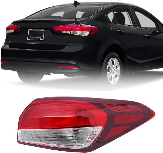 For 2017-2018 Kia Forte EX/LX/S/SX Halogen Rear Tail Light Lamp Assembly