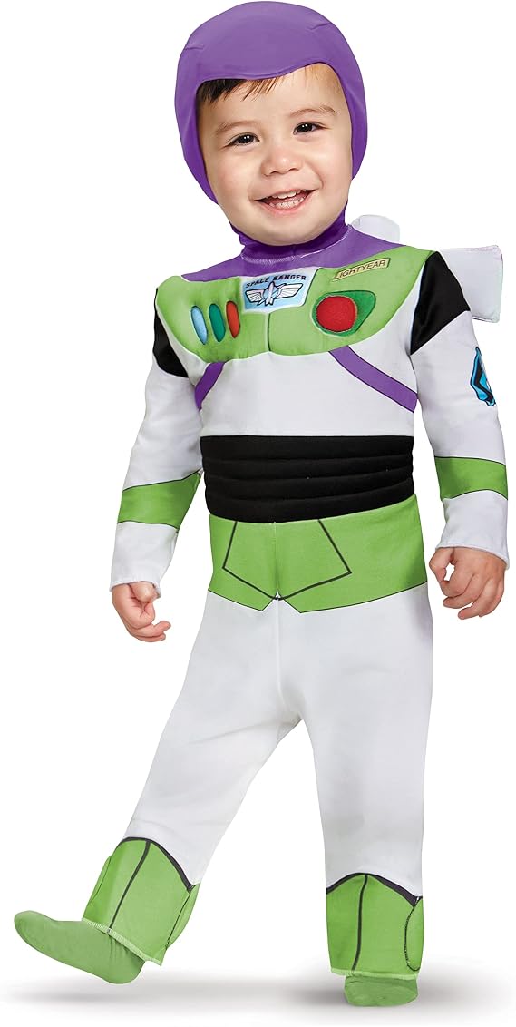 Disguise Costumes Buzz Lightyear Deluxe Costume (Infant), 12-18 Months