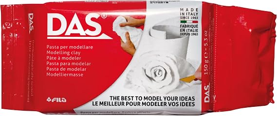 DAS White Air Drying Modelling Clay - 150G