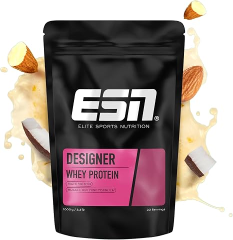ESN Designer Whey Powder Almond Coconut 1000 g