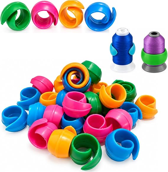 Thread Spool Huggers & Savers, Thread Holder for Embroidery Machine Spools