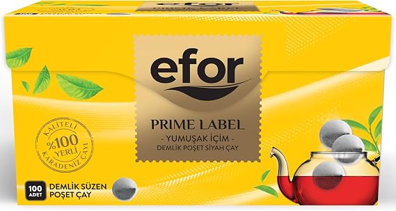Efor Prime Label Demlik Poşet Çay 100x3,2 g