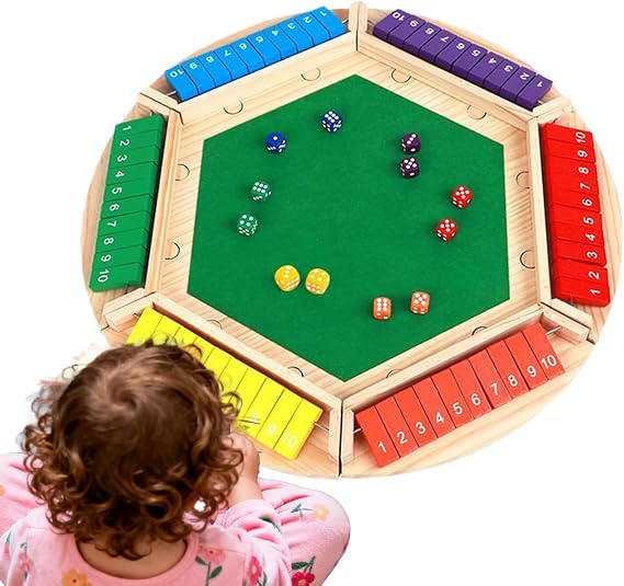 Board Game Interactive 4-Sided Family Activities